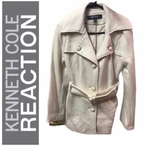 Kenneth Cole Reaction Cream Pea Coat